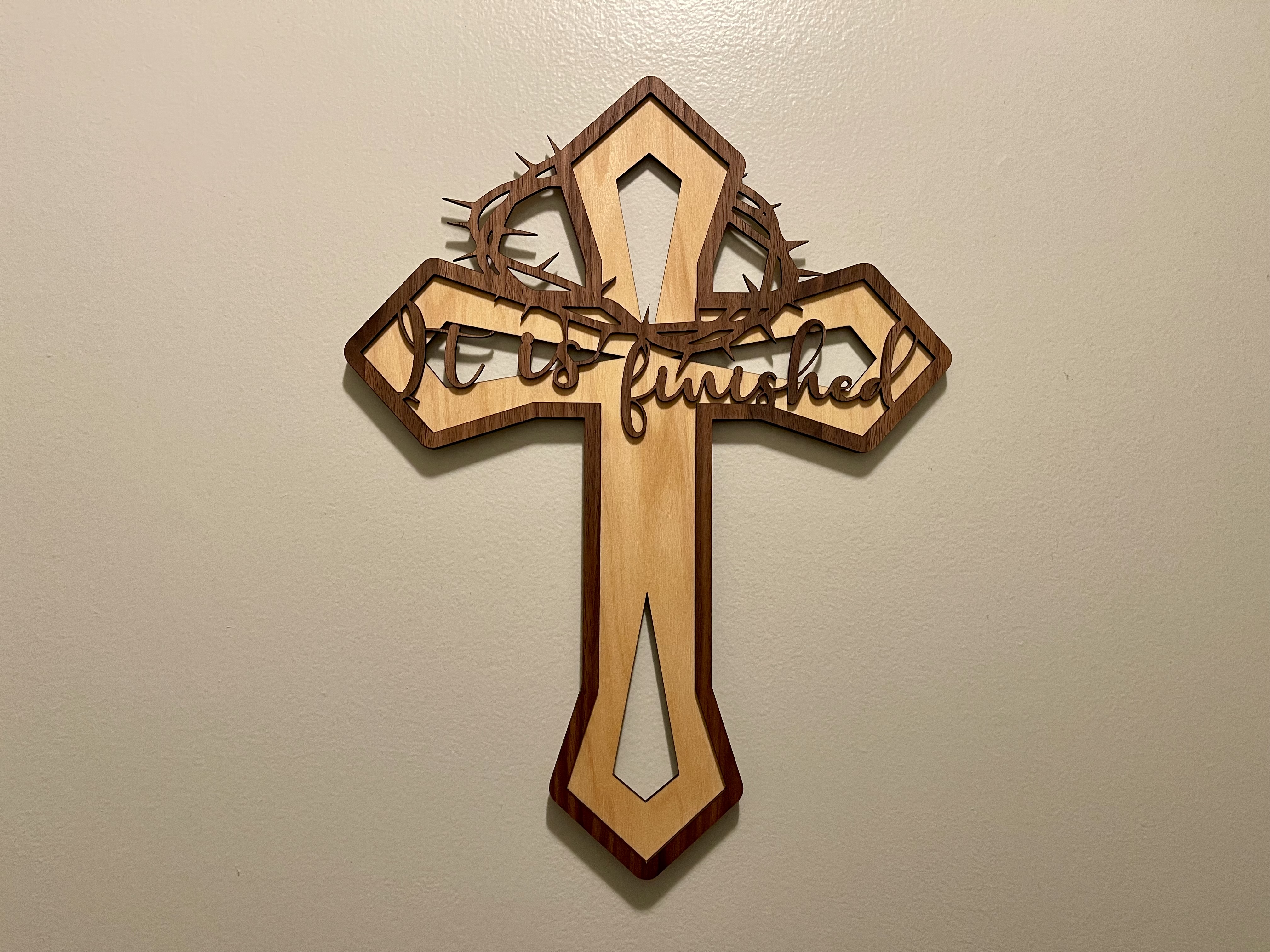 It is Finished Cross Digital File