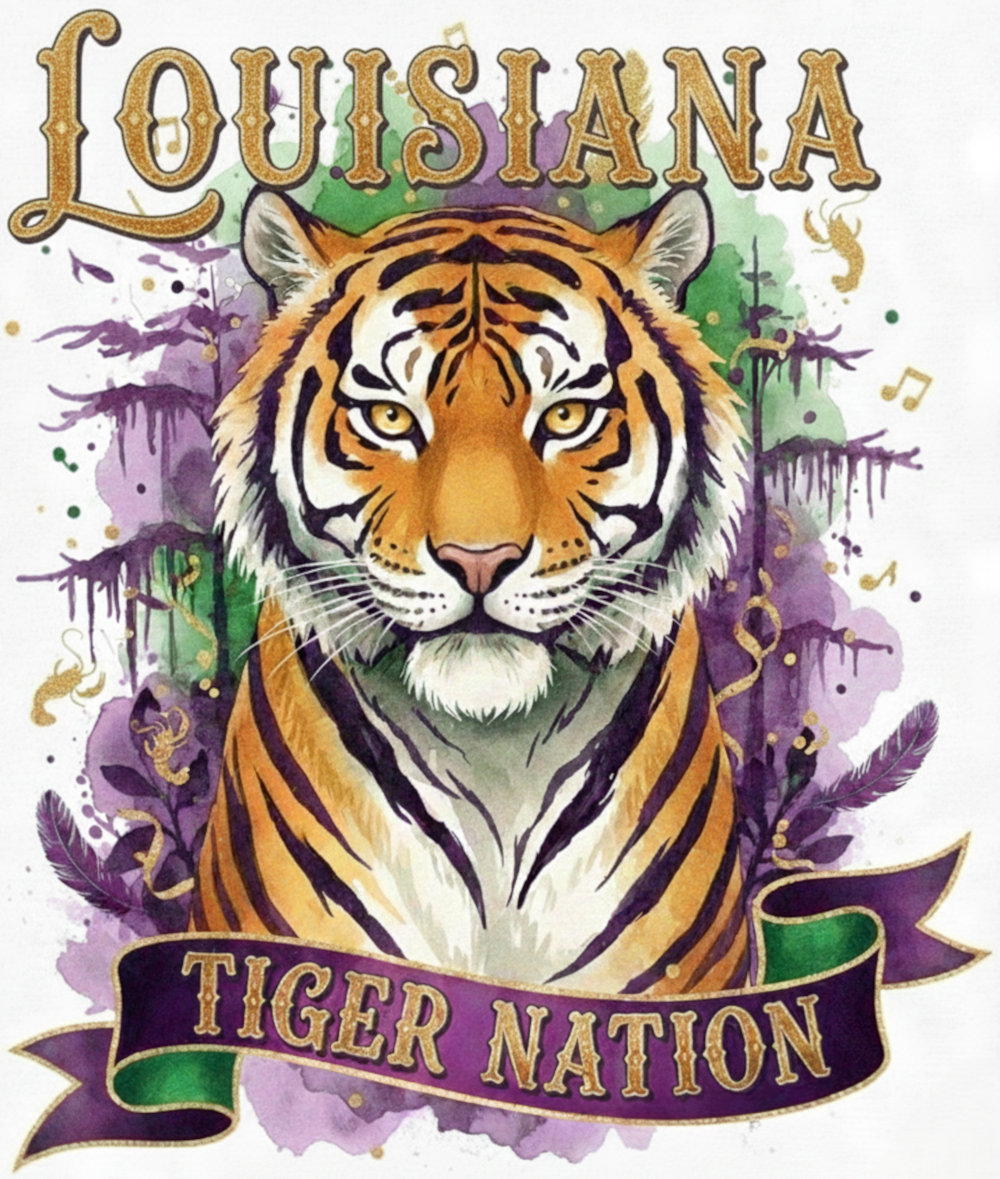 Louisiana Tiger Nation Digital Download