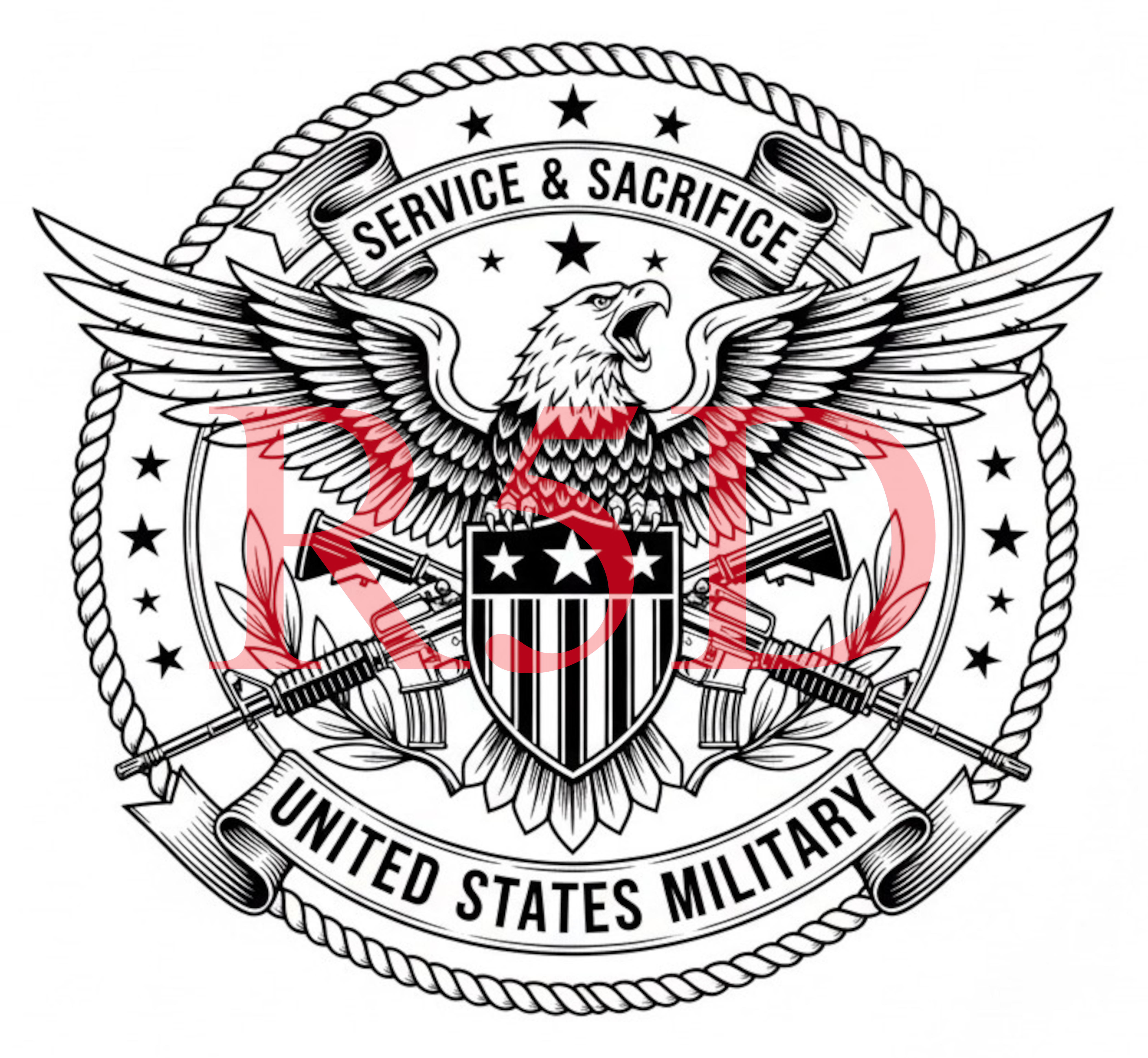 Service & Sacrifice, Honor, Courage