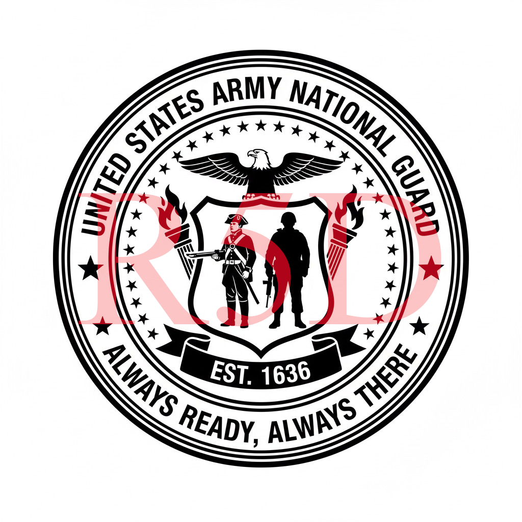 National Guard SVG, PNG, pdf, jpg, Always Ready Always There Logo