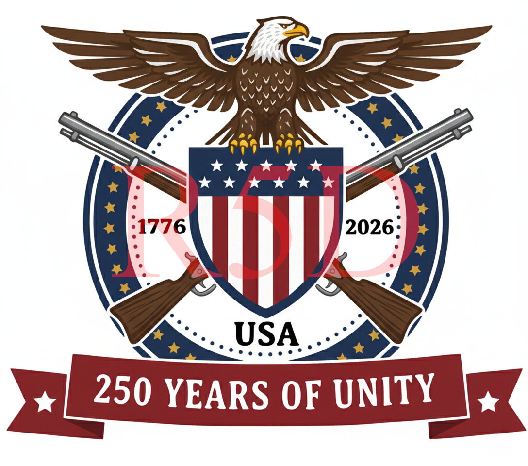 250th Anniversary American Flag – SVG, JPG, PNG (Digital File)