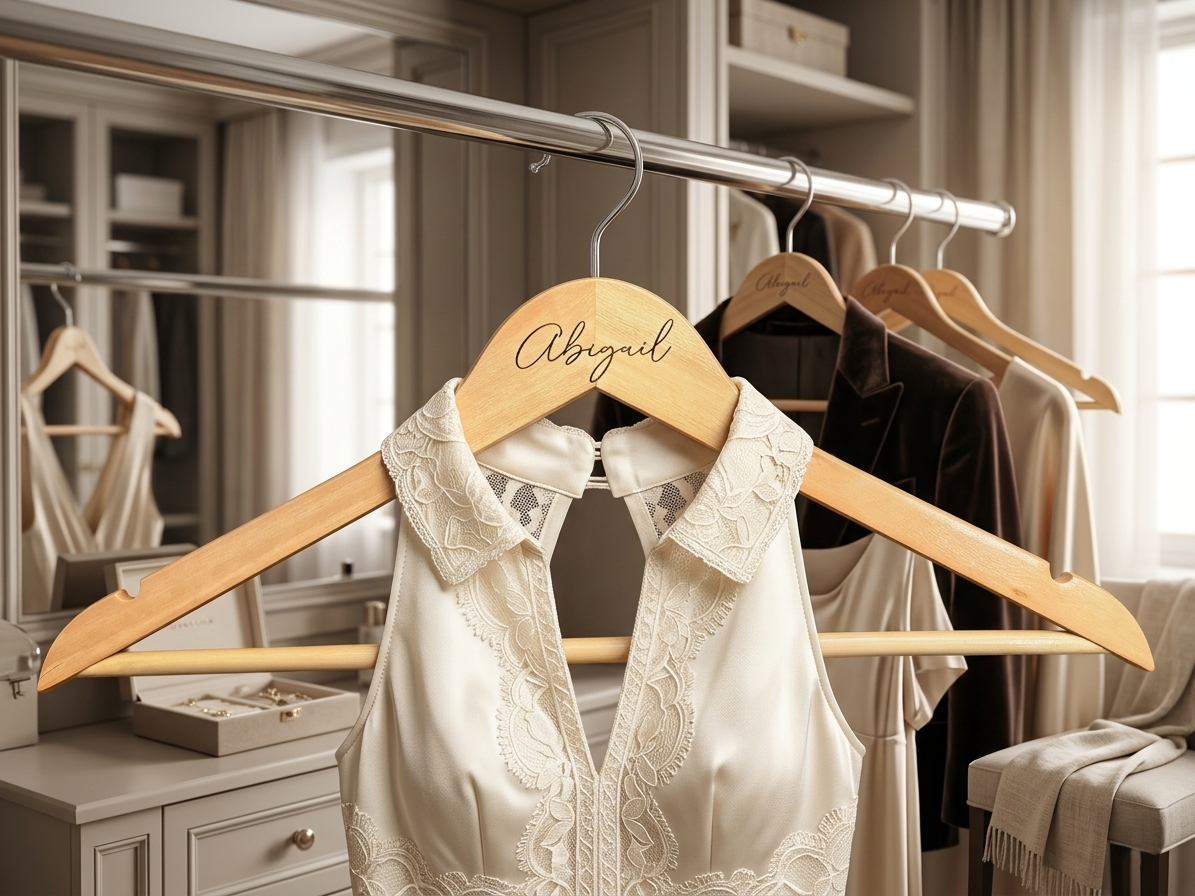 Personalized Wood Hanger