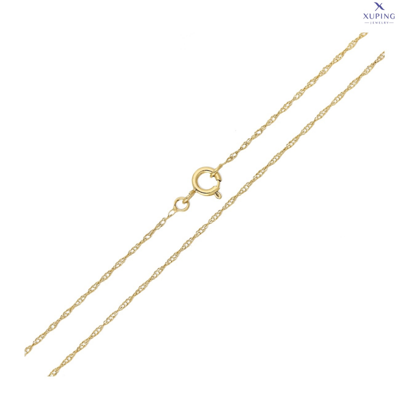 Medicininio 18K aukso grandinėlė. 45cm