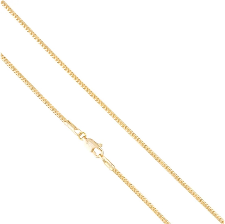 18K paauksuota grandinėlė. 45cm.