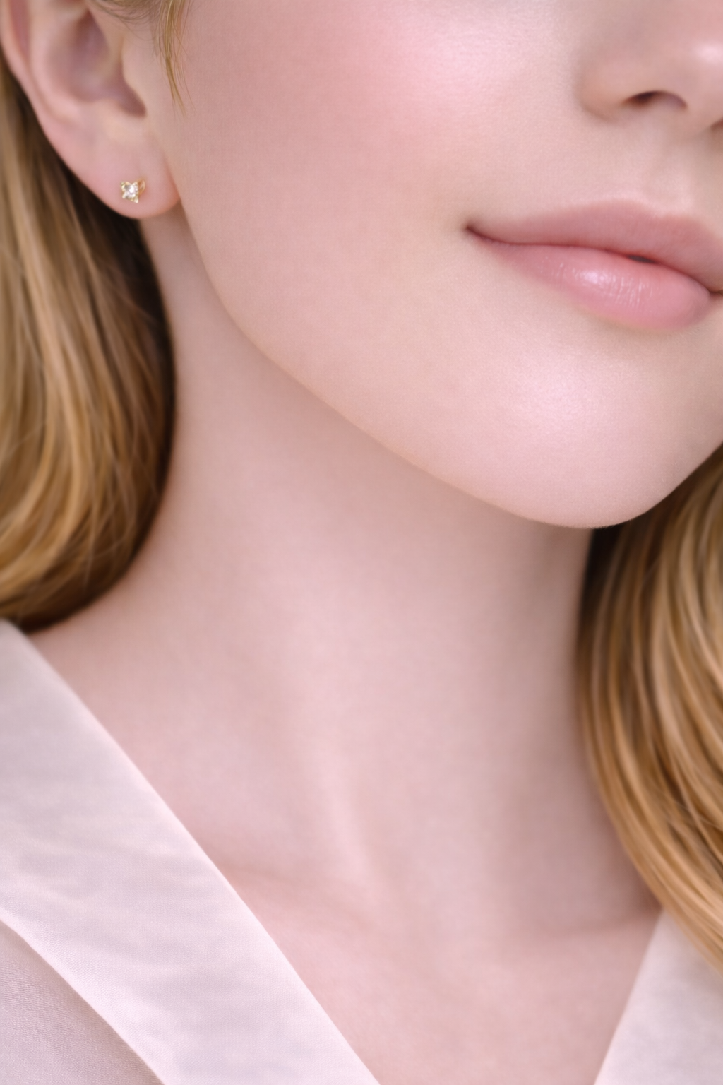 Medicininio 18K aukso auskarai