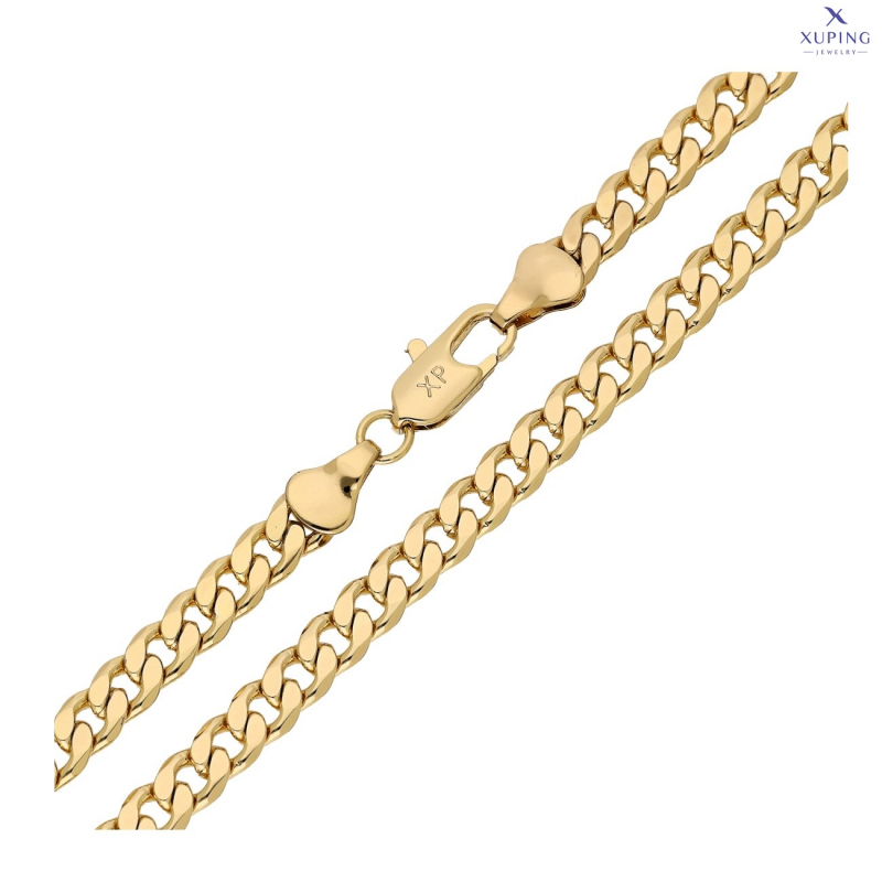 18K medicininio aukso grandinėlė. 50cm.