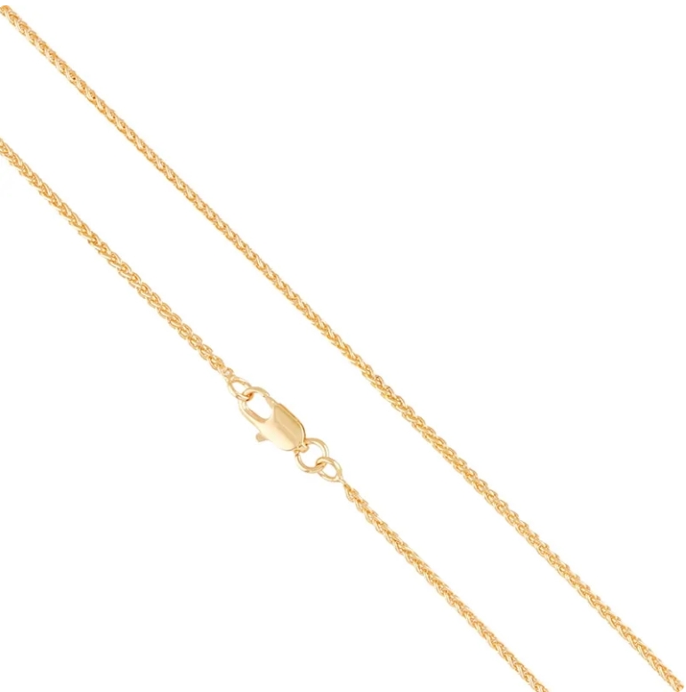 18K paauksuota grandinėlė. 45cm.