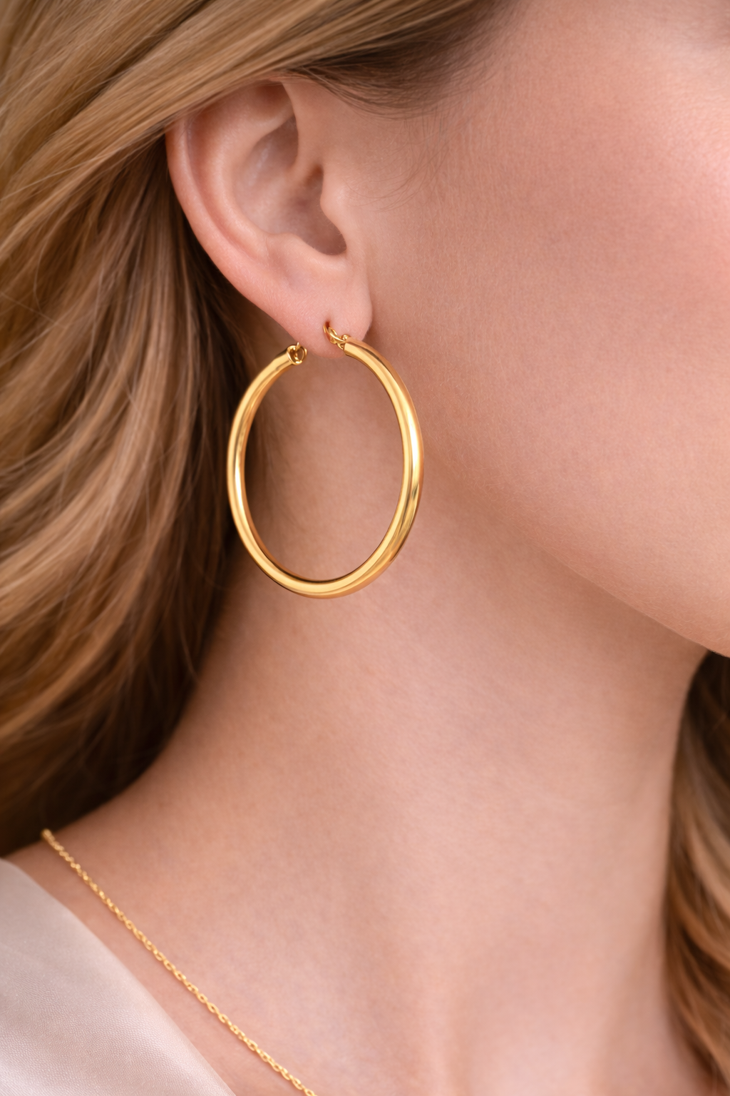 Medicininio 14K aukso auskarai