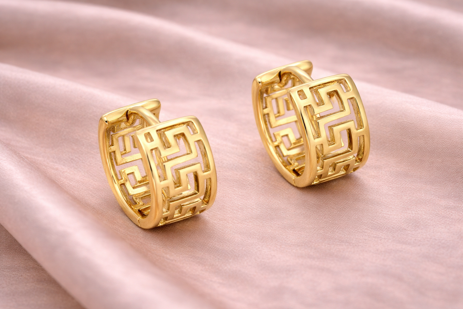 Medicininio 18K aukso auskarai