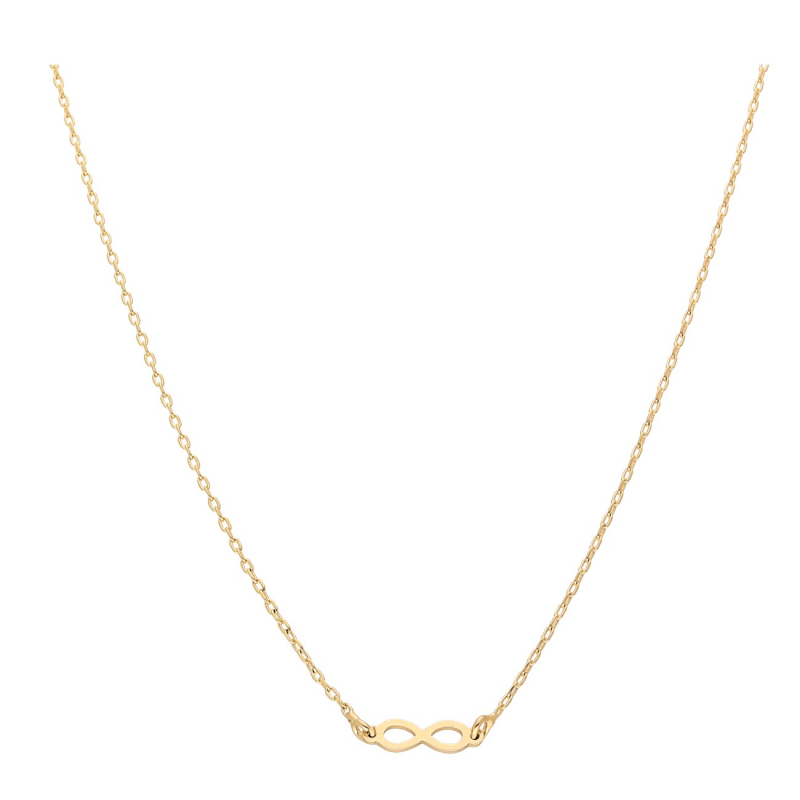 Medicininio 18K aukso begalybės pakabukas. 41cm.+5cm.