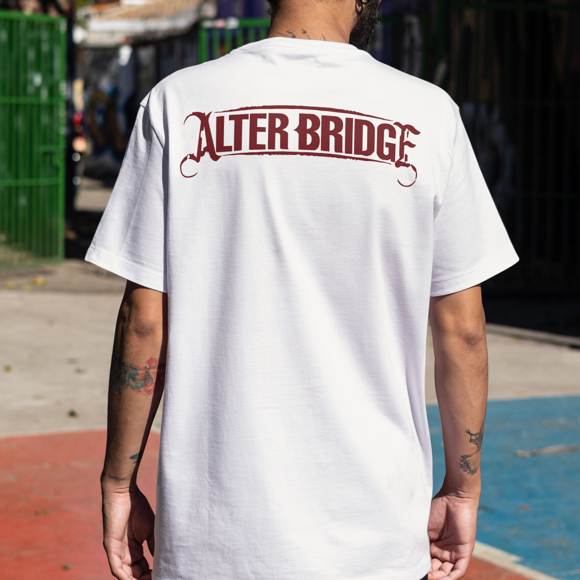 T-shirt Alter Bridge "Red Eagle" - Frente e Costas