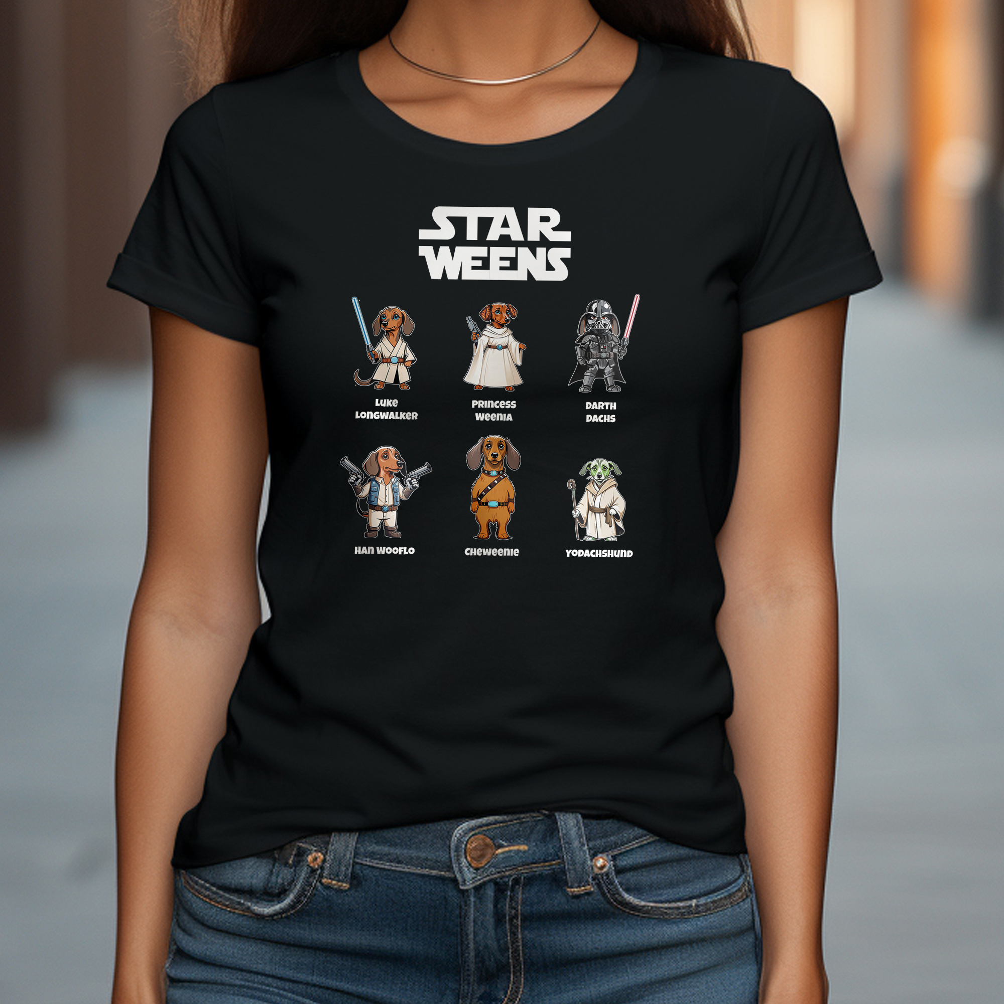 Star Weens – Star Wars com Dachshunds
