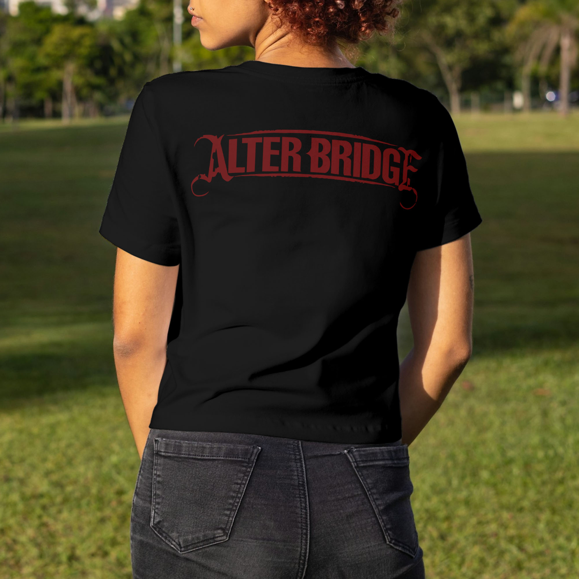 T-shirt Alter Bridge "Red Eagle" - Frente e Costas