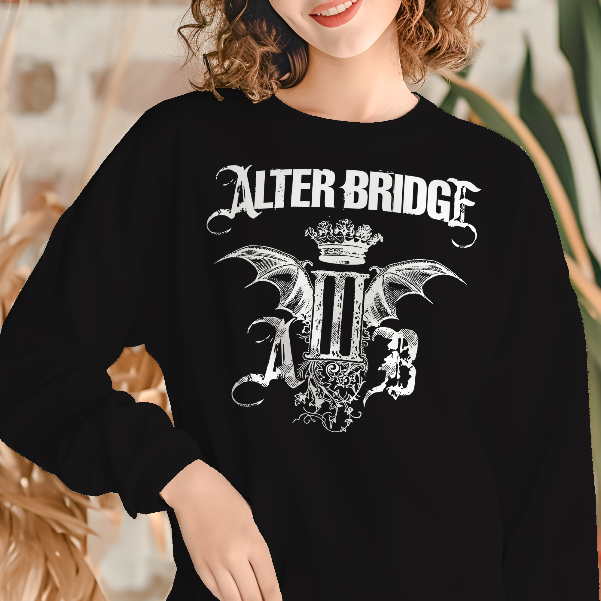 T-shirt Alter Bridge "AB III" – Design Gótico