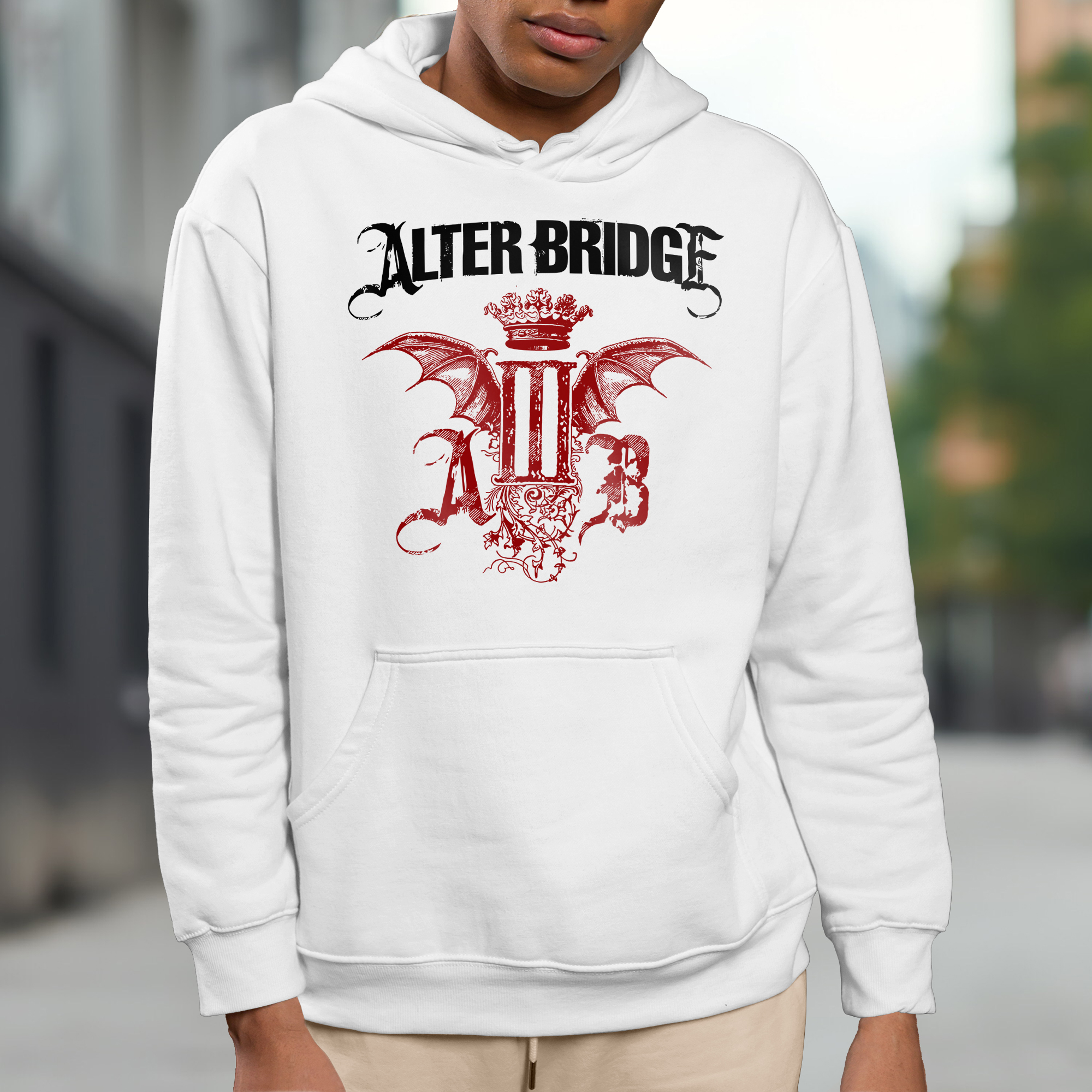 T-shirt Alter Bridge "AB III" – Design Gótico