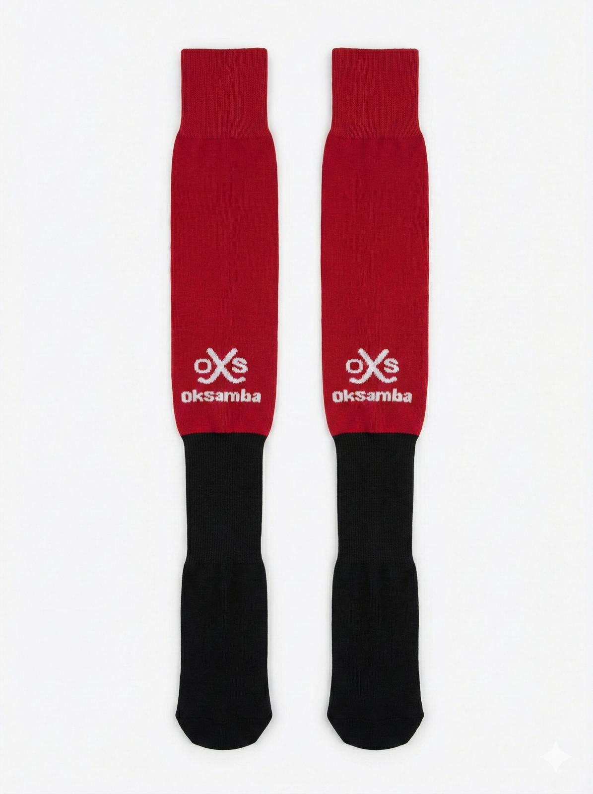Mitges vermelles d'hoquei patins OkSamba