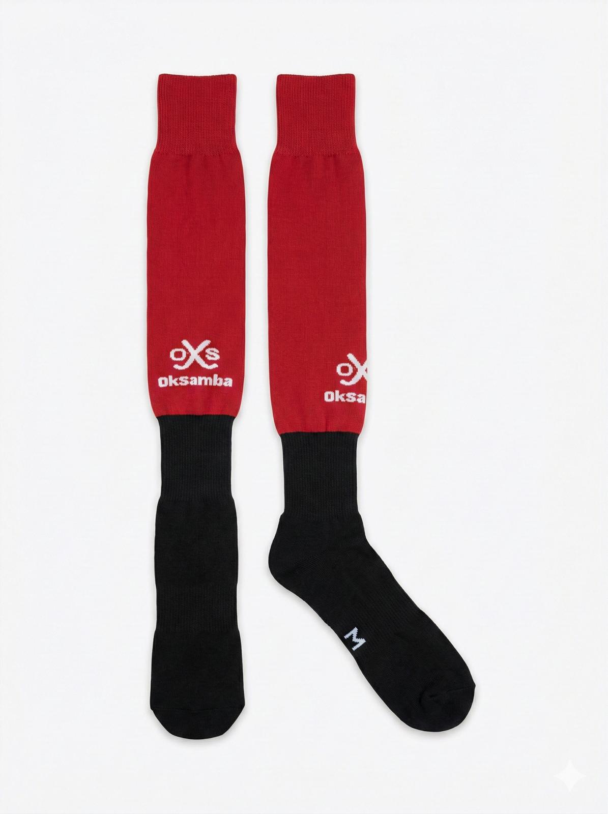 Mitges vermelles d'hoquei patins OkSamba