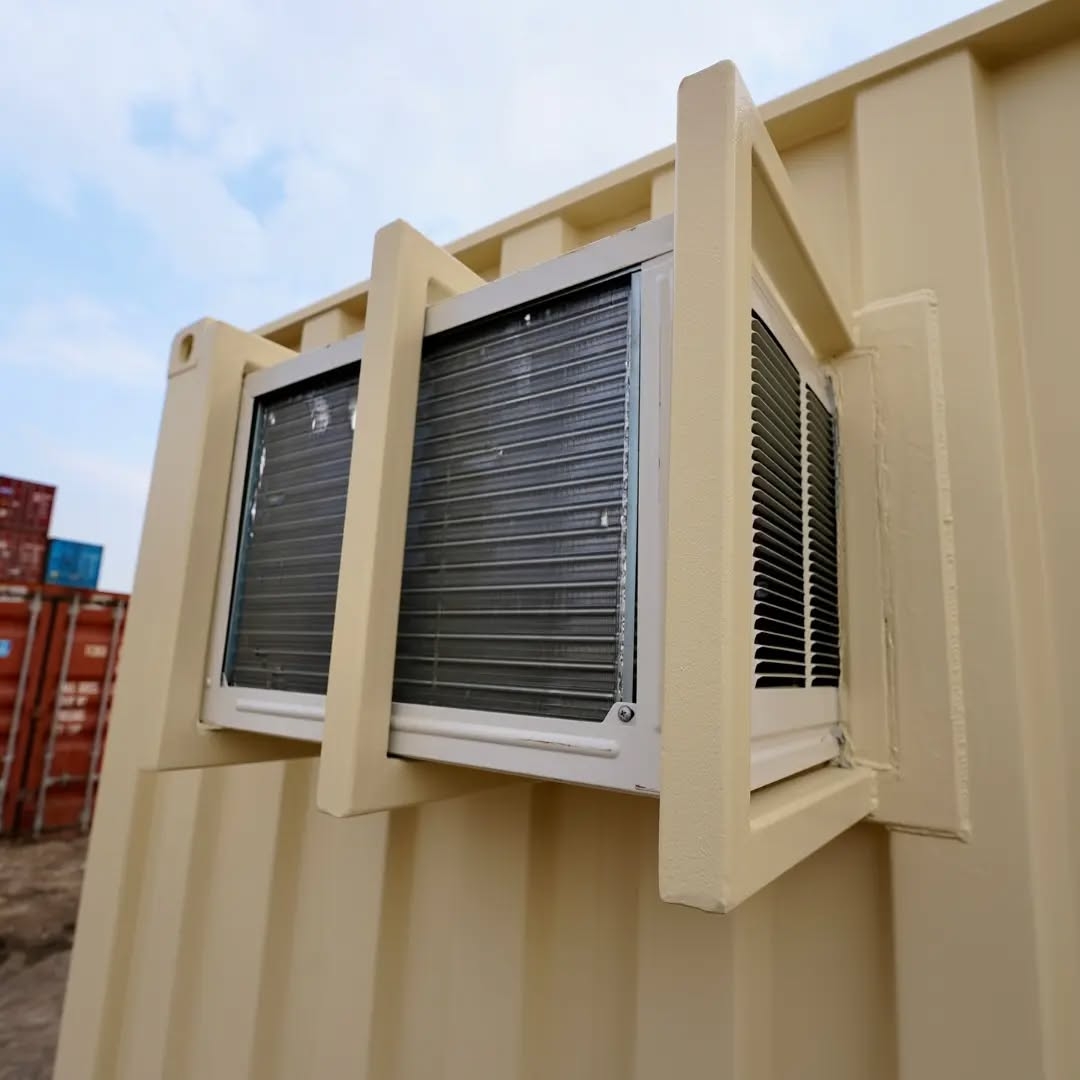 Converted Shipping Container Office