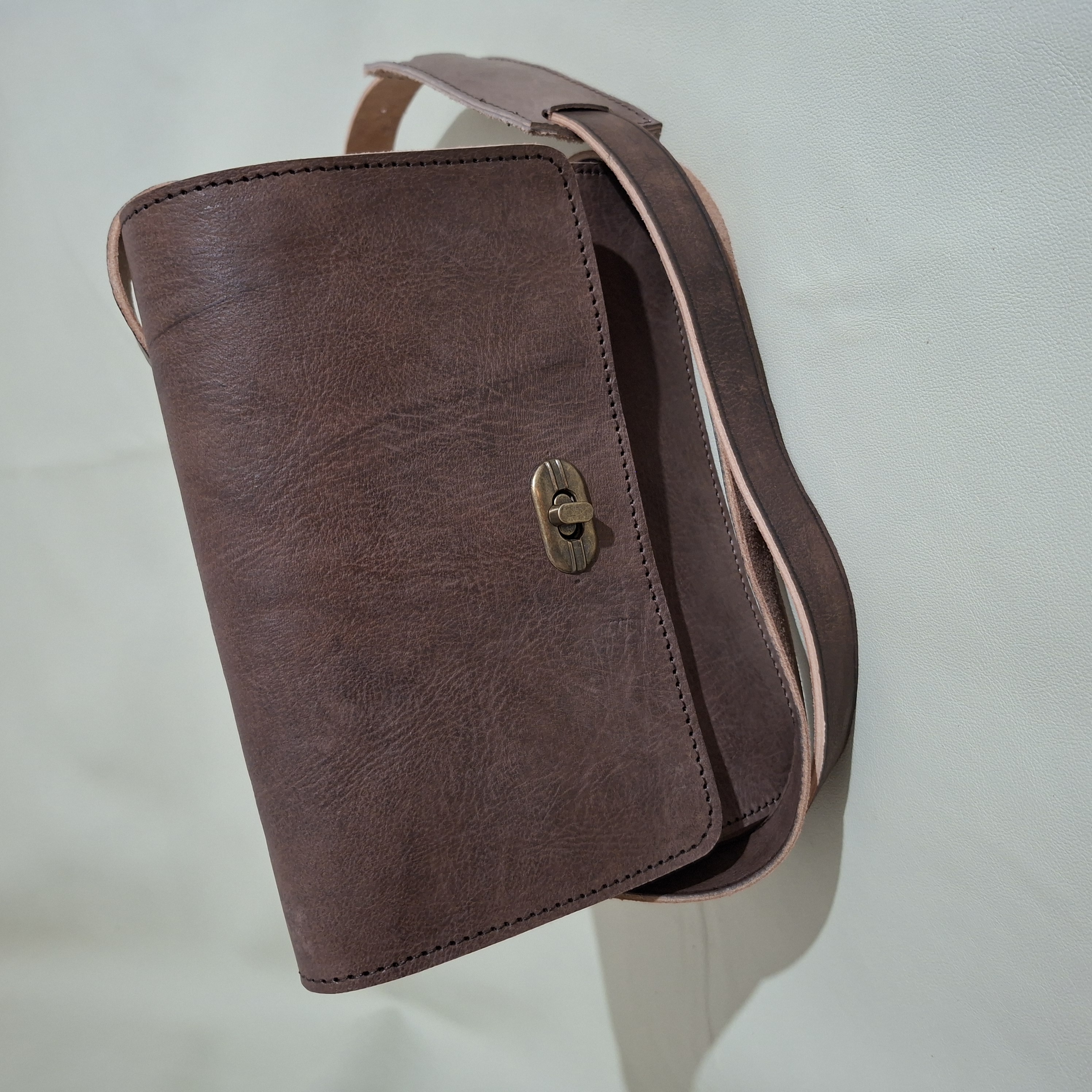 Sac bandoulière en cuir