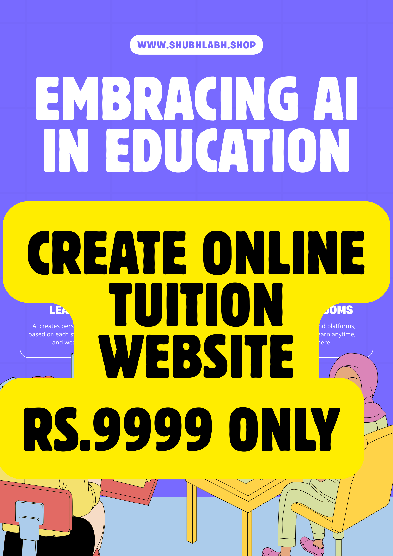 Online Tuition Website Creation
