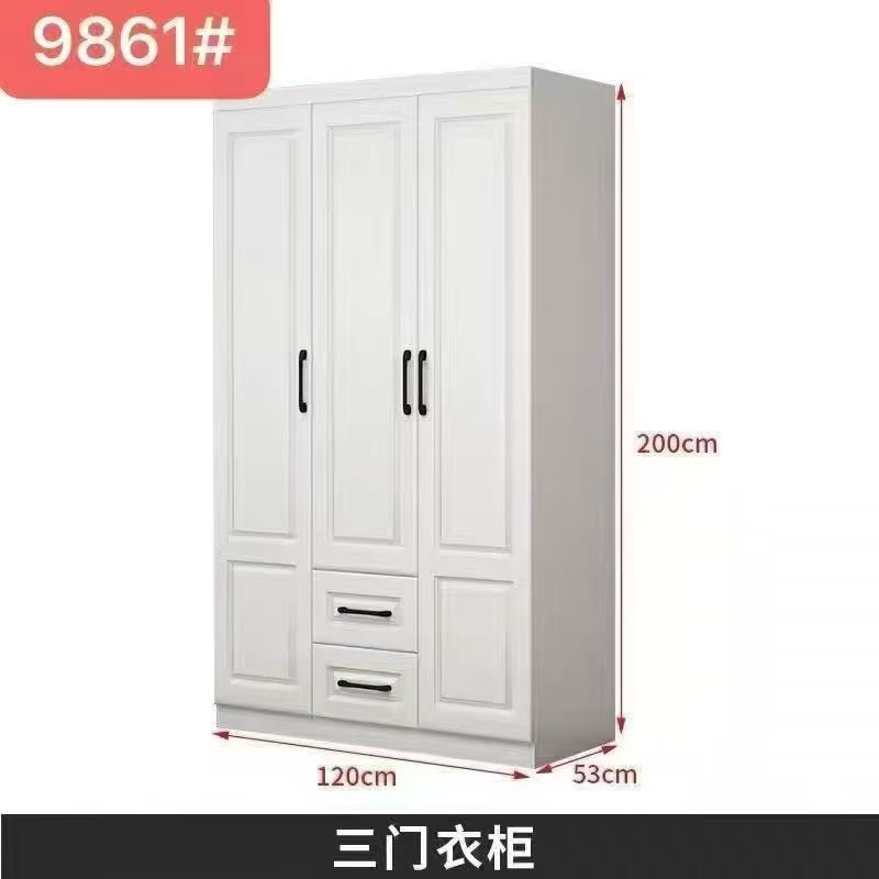 Three-Door Wardrobe