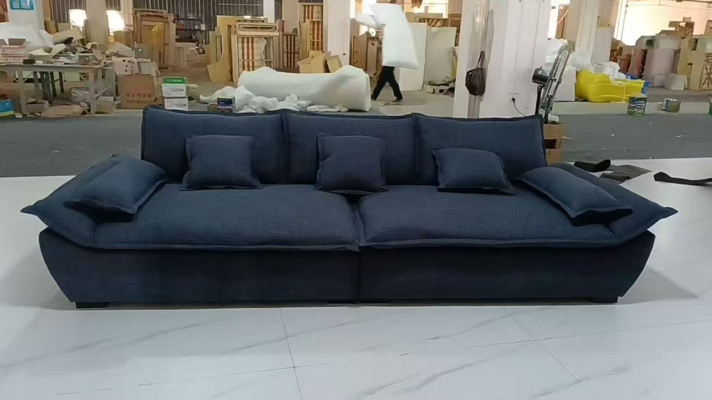 Modern Deep Blue Sofa