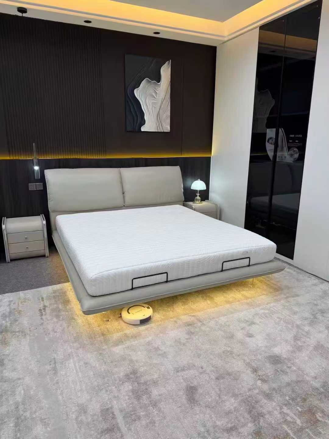 Modern LED Platform Bed