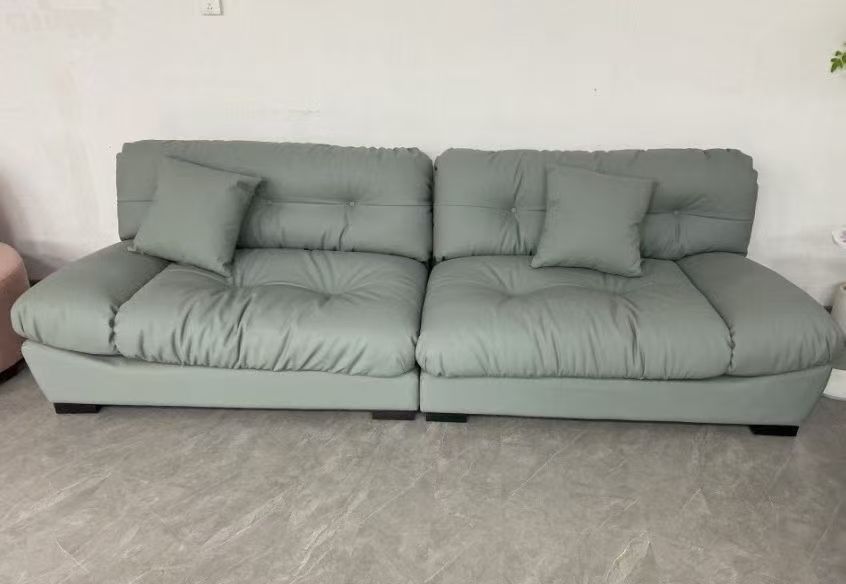 Modern Grey 2-Seater Sofa