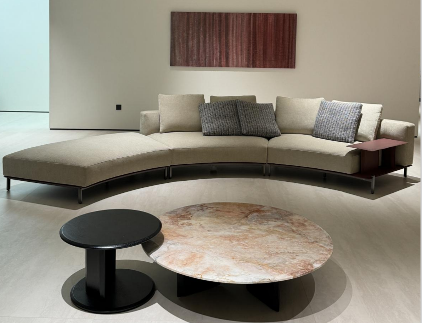 Contemporary Curved Sofa Set