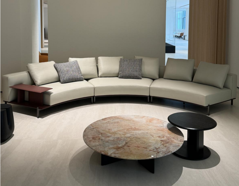 Modern Curved Sofa Set