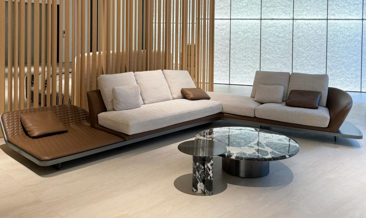 Modern L-Shaped Sofa Set