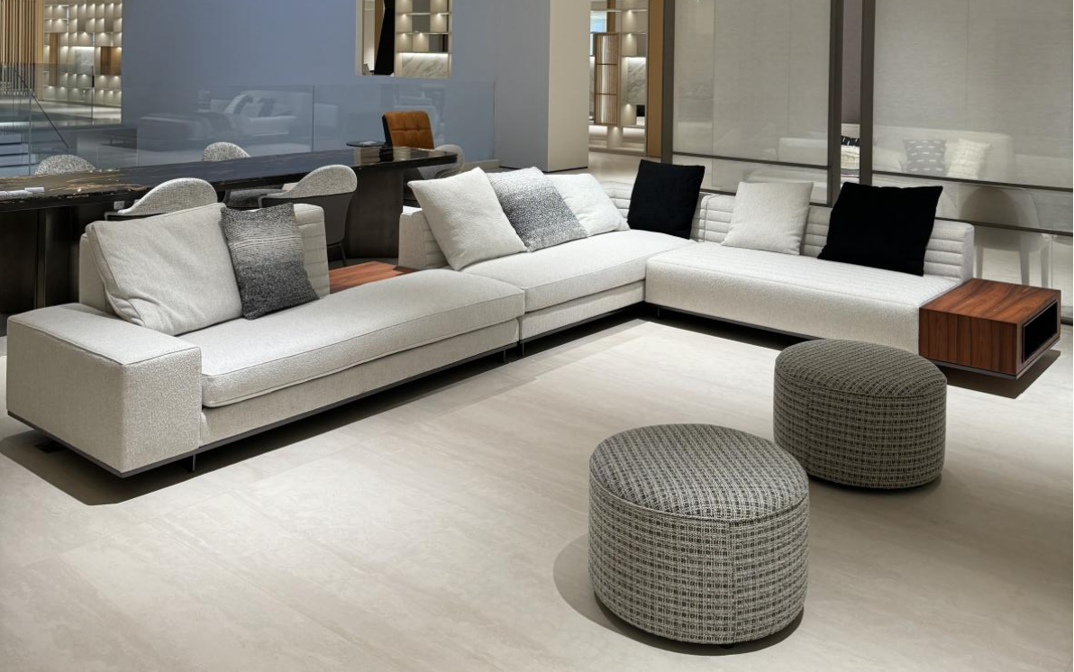 Modern L-Shaped Sectional Sofa