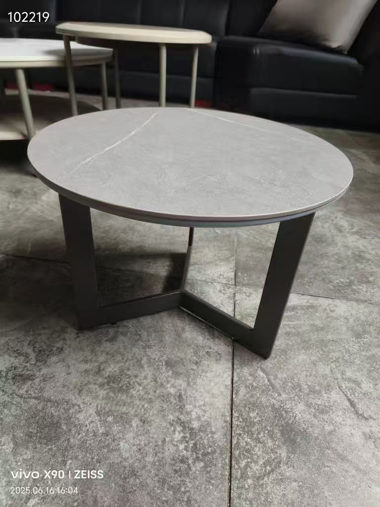 Modern Stone Top Coffee Table