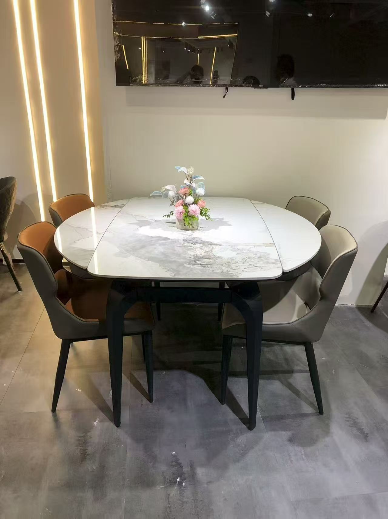 Modern Marble Dining Set