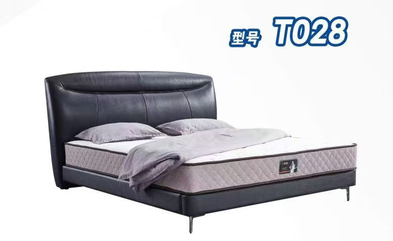 Modern Upholstered Bed T028