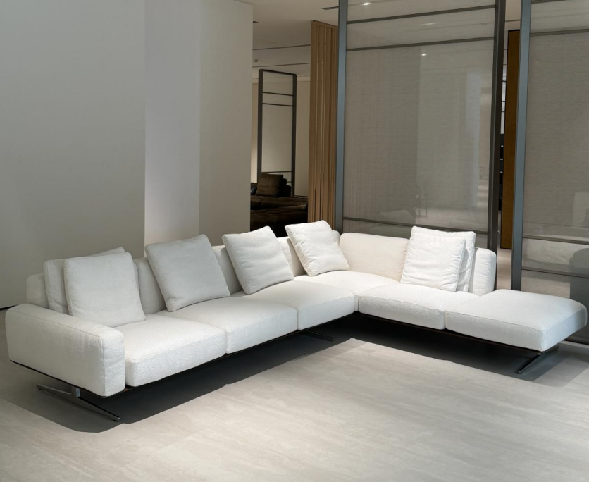 Modern L-Shaped Sectional Sofa