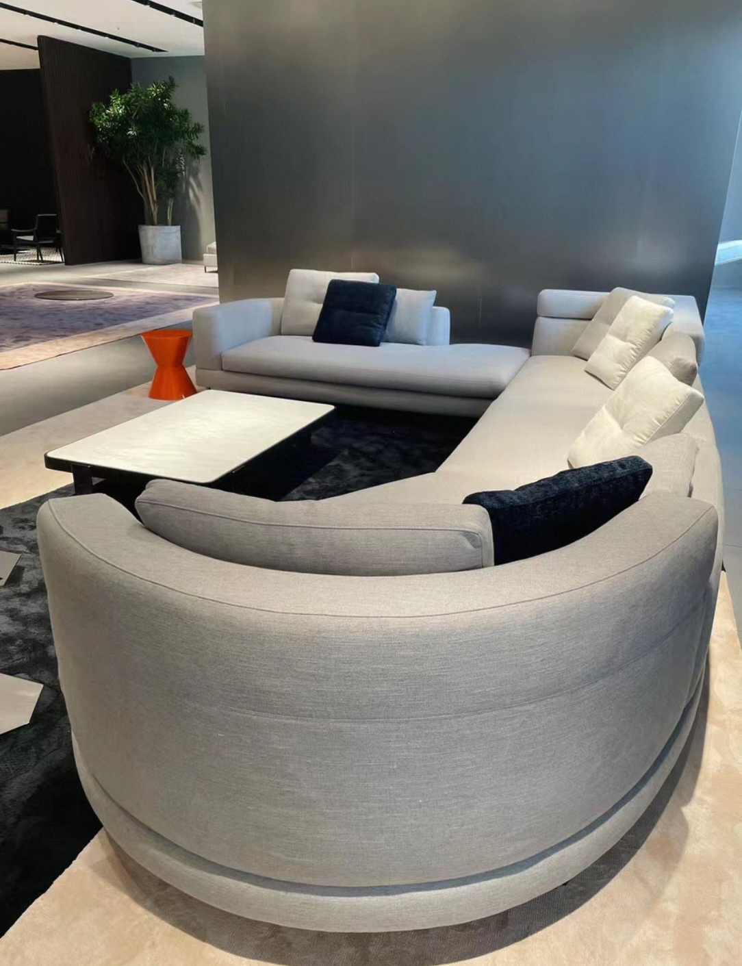 Modern L-Shaped Sectional Sofa