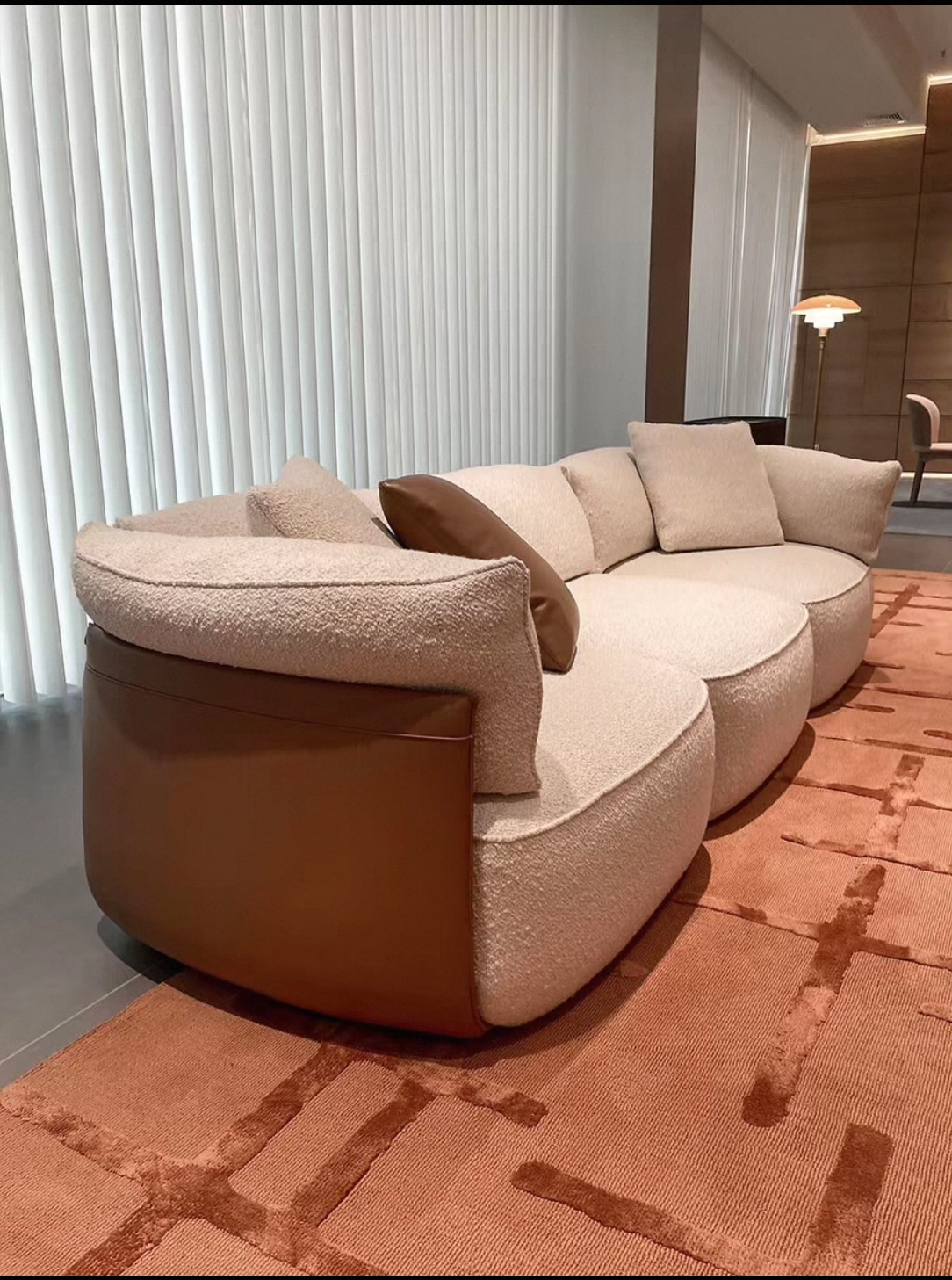 Modern Cream Sofa