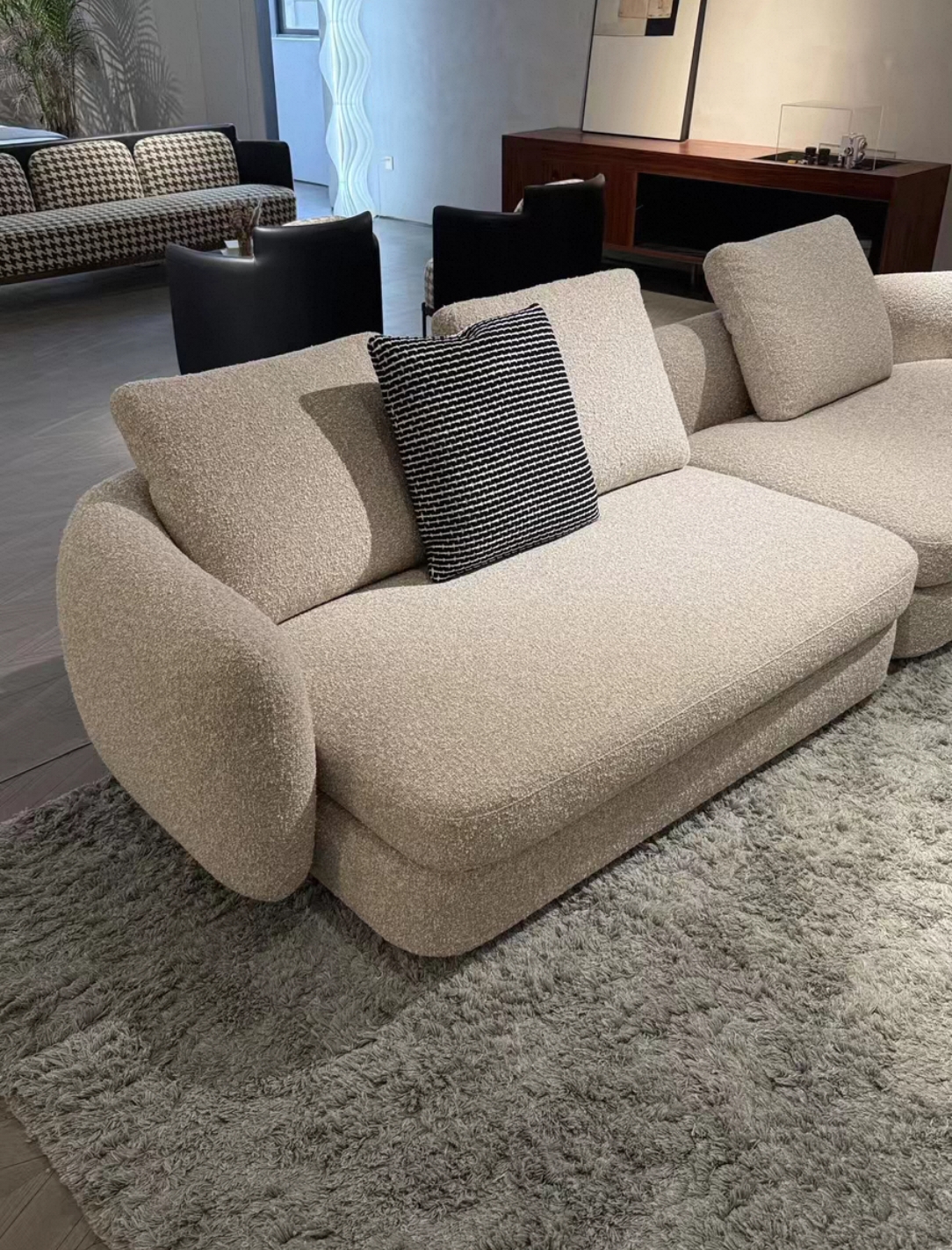 Modern Curved Sofa