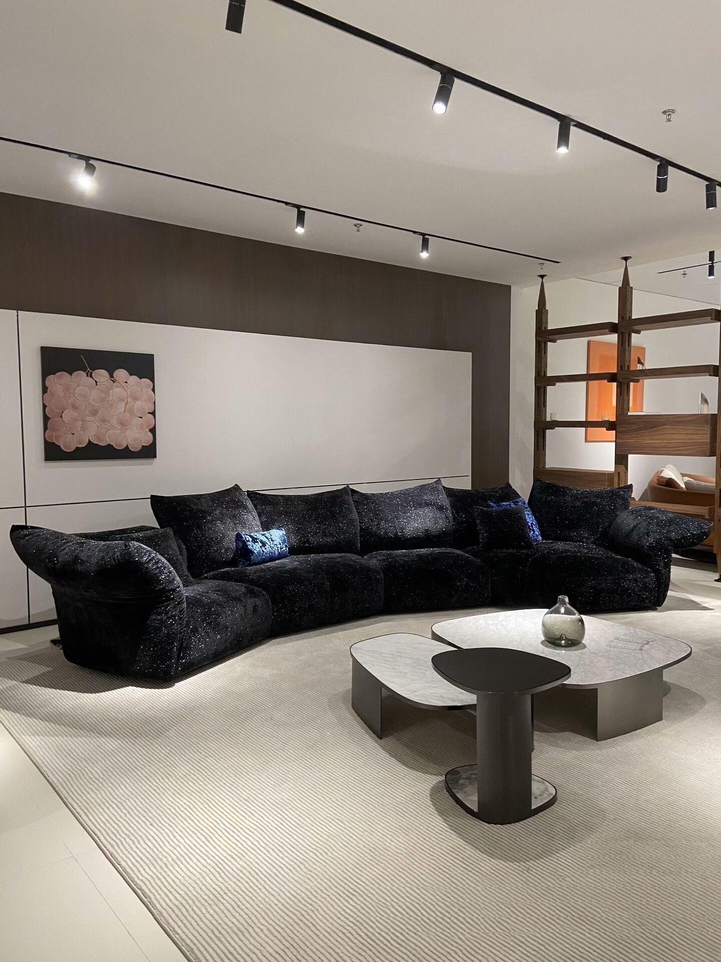 Luxury Curved Sofa Set