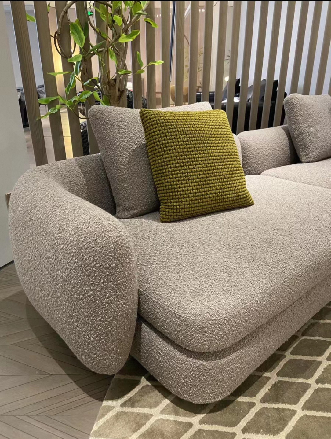 Modern Curved Sofa