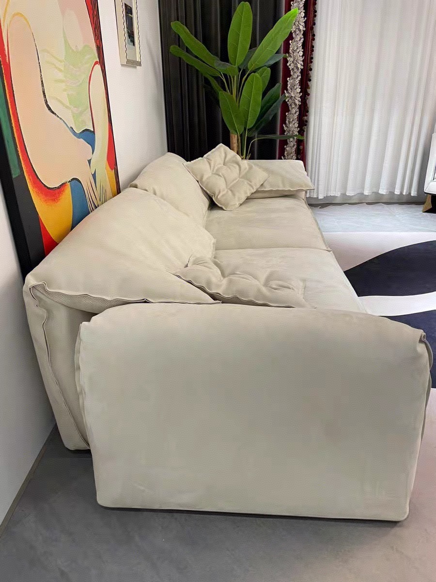 Modern Cream Fabric Sofa