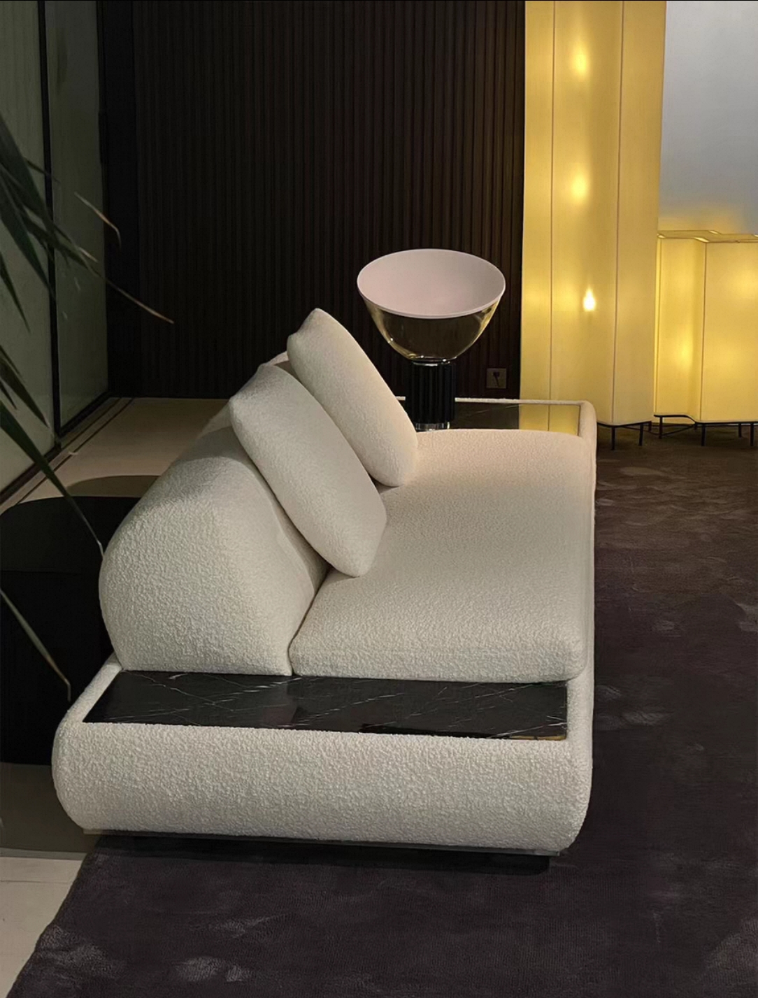 Modern White Sectional Sofa