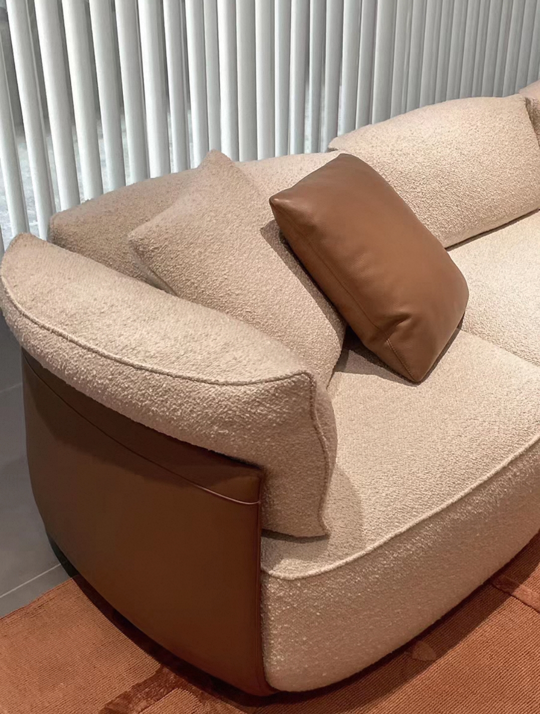 Modern Cream Sofa