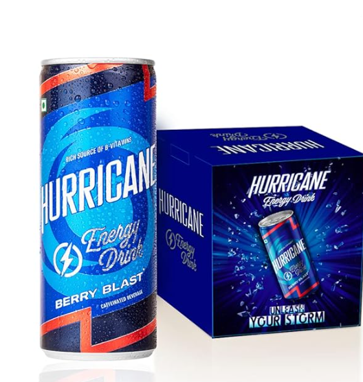 Hurricane Energy Drink pack of 6 