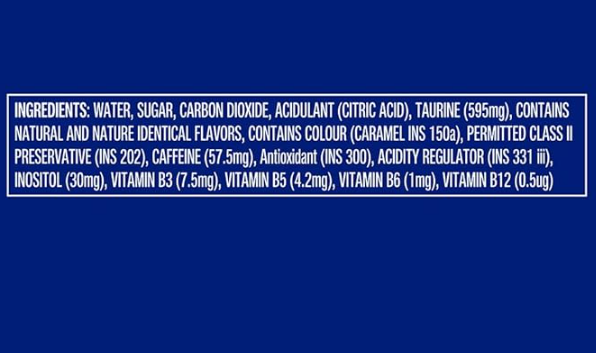 Hurricane Energy Drink pack of 6 