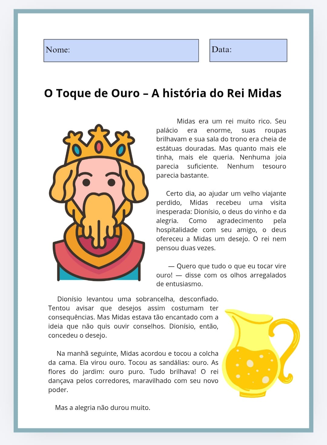 Interpretação de Texto - Língua Portuguesa