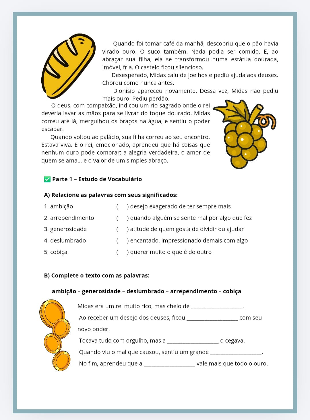 Interpretação de Texto - Língua Portuguesa