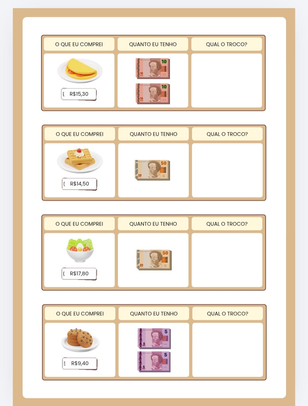 Reforço Escolar de Matemática para 4º ano 