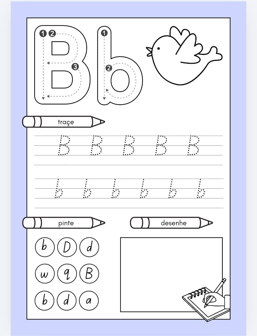  Treino de Caligrafia